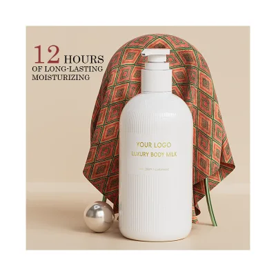 Private Label Luxury Body Lotion for All Skin Types Whitening Moisturising Nourishing 12-Hour Long-lasting Perfumed Fresh