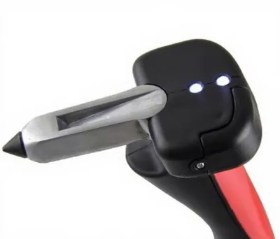 Multifunctional Black Car Emergency Safety Kit Window Breaker Hammer Seatbelt Cutter Torch Easy Operation Armrest Outdoor Tool