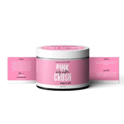 Waterproof Custom Cosmetic Bottle Cream Jar Label Logo Sticker Custom Printing Labels for Cream Jars