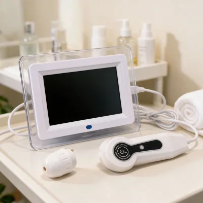 Portable Beauty Apparatus Hair Facial Skin Test Skin Analyzer 7 Inch Skin Hair Analyser Device