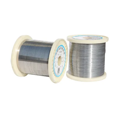 GY Nickel Chromuim Cr20Ni80, Cr15Ni60 Resistance Heating Wire Flat Wire