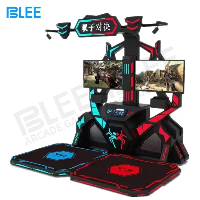 Factory Source Sale VR 2 Player Battle Platform Arcade Game Shooting 9D Metal Game Machine Outdoor Public Virtual Reality