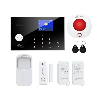 Brand New Anti Theft Smart Home Security Alarm Security Kit WIFI GSM Home Automation Burglar Alarm System