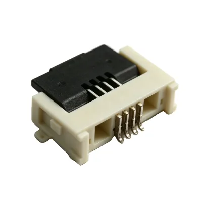505110-1092        FFC / FPC Board Connector, 0.5 Mm, 10 Contacts, Easy-On 505110 Series, Solder, Bottom, 1 Row