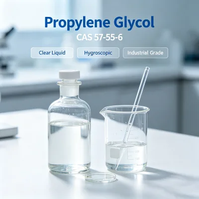 Cosmetic Humectant Mono Propylene Glycol CAS 57-55-6 Skin Care Solvent Raw Material