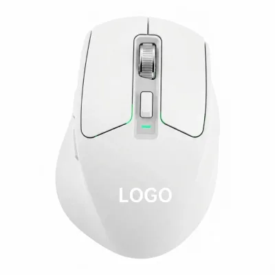 CE ROHS Certified 6 Buttons Rechargeable Battery Right-Handed Ergonomic Optical 2.4GHz Wireless Mouse Stock
