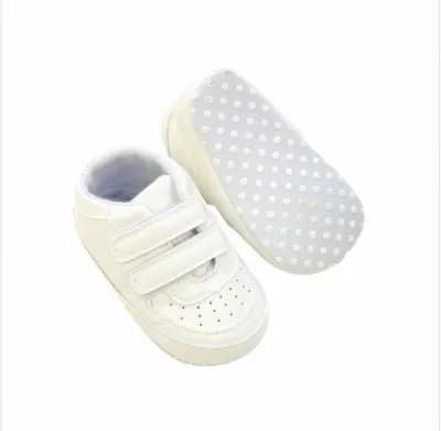 Factory Wholesale Outdoor Warm Soft Soled Baby Casual Shoes Pu Surface Velcro Children'S Walking Shoes
