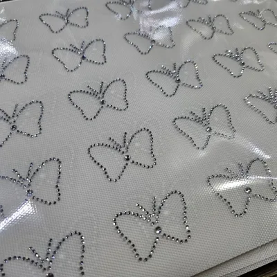 Hot Fix Transfer Sticker Hot Diamond Heat Transfer Small Rhinestone Clothing, Support Customization