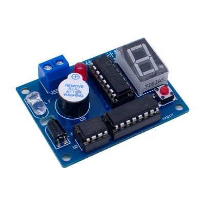 Logistics counter circuit DIY electronic kit DIY electronic teaching training kit infrared induction counting display