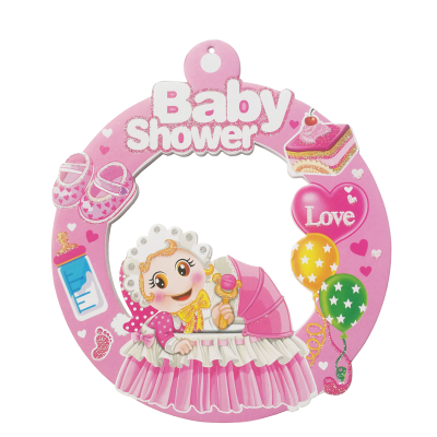 New Design Baby Shower Party Favors Hanging Decorations for Girl
