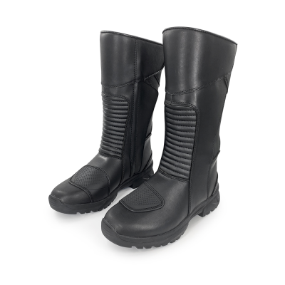 Riding Tribe Microfiber Leather Motorcycle Boots Waterproof Motorcycle Riding Boots for Men
