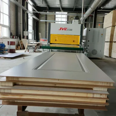 JYC HF Wooden Door Making Machine High Frequency Heating Board to Board Pasting Laminating Gluing Machine