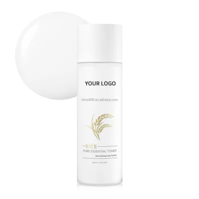 Private Label Rice Ceramide Toner Custom Moisturizing Gentle Refreshing Soothing Controlling Oil Nourishing Softening Toner