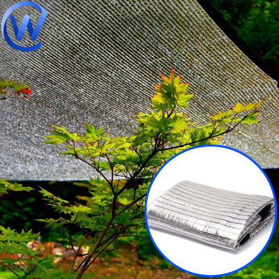 Aluminium Foil Shade Thread Greenhouse Aluminium Sun Shade Screen Aluminium Foil Mesh for Blocking Shade