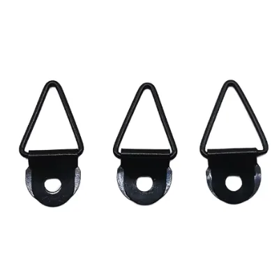 Black High Foot Hanging Buckle,triangular Hanging Hardware Tool,photo Frame,calligraphy and Painting Frame,concealed Buckle Hook