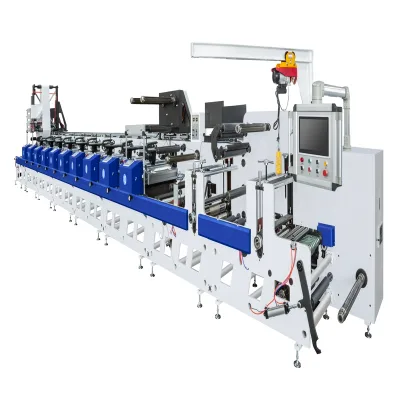 Automatic High Speed Industrial Flexo Press for Thank You Sealing Label