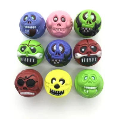 Custom Colorful Monster Bouncing Ball