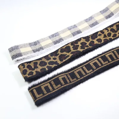 Customized Bulk Elastic Band for Underwear Jacquard Elastic Boxers Band Woven logo Edge Elastic Bands for Shorts