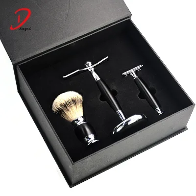 Luxury Customized Shave Kit Men Shaving Brush Gifts Set Professional Shaving Brush Kit