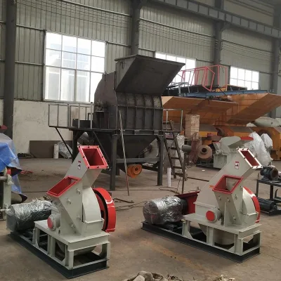 Tree Branch Nut Sawdust Crusher for Wood Crusher Chipper