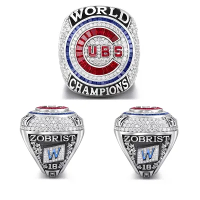 Customize Championship Ring with 5A Zircon stones high quality brass ring for Sports awards