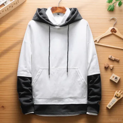 High-Quality Zip Hoodie Thickened Fabric with Adjustable
