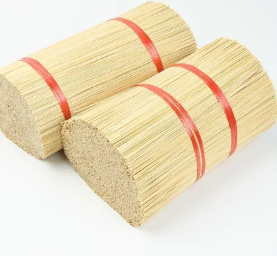 Natural color bamboo stick 1.2mm bamboo stick round small bamboo incense