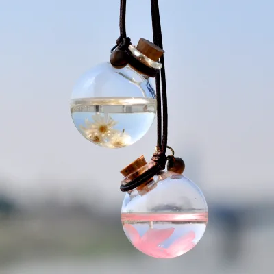 High Quality Glass Car Perfume Bottle for Sale