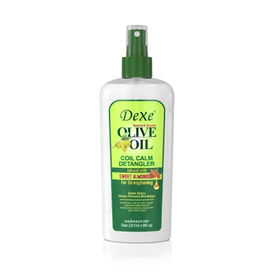 Dexe Olive Oil Hair Lotion Healthy Shine Serum Anti-frizz Smoothing Essential Olive Oil Glossing Hair Polisher Oil OEM