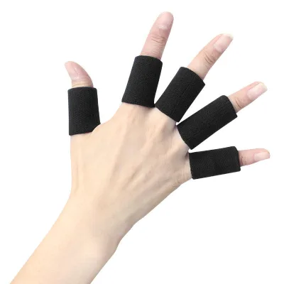 Breathable Sports Protect Equipment Basketball Knitted Finger Guard for Basketball Use