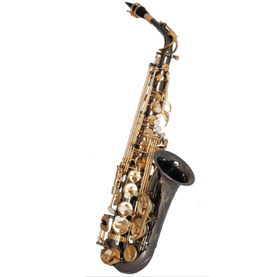 Instrumentos Musicales Black Nickel Saxophone