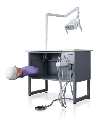 Compact Manual Phantom Head Dental Simulator for Training Legacy A5+