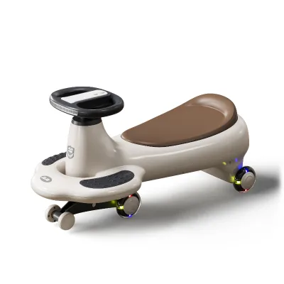 Children's Twisting Car 1-8 Years Old Silent Wheel Adults Can Sit Baby Yo-yo Rocking Car Scooter Toy Stroller