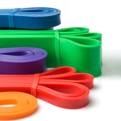 Custom Color Band for Yoga Exercise Fitness Resistance Bands Durable Resistance Bands