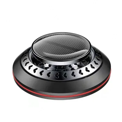 Wholesale Custom Solar Turbine Rotation Luxury Car Perfume Diffuser Car Air Freshener