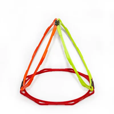 Multi-Function 50cm Diameter Octagon Agility Ladders Football Training Rings for Soccer & Basketball Players