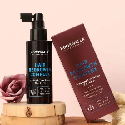 Factory Growth Thickening Silky Nursing Cure Plant Extracts Nicotinamide Anti-hair Loss Serum Hair Spray