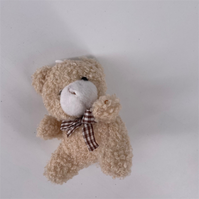 Cute Mini Stuffed Teddy Bear DIY Plush Bears Gift Toy Doll Garment Hair Accessories