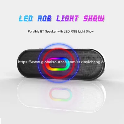 Mini 15W RGB Light Bluetooth Speaker With Stereo Sound
