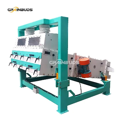Sweet Corn Cleaning Machine Vibration Screen Machinery for Sale