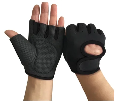 Factory Supply Cheap Price Cycling Gloves Breathable Sweat-resistant Half-finger Gloves