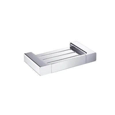 Brass Bathroom Accessories Soap Dish Chrome Plating for Hotel