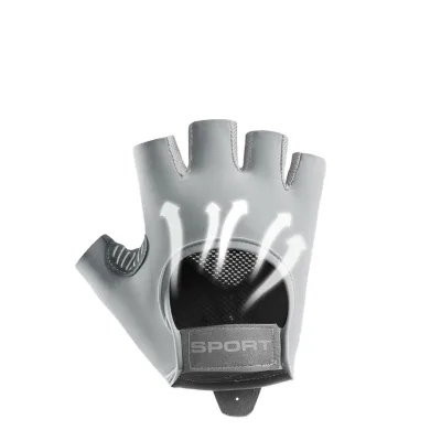 Factory Wholesale Non-Slip Fitness Durable Weight Lifting Workout Mittens Custom Logo Gym Mittens