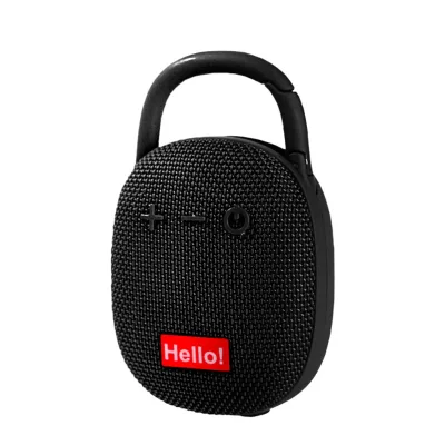 Portable Waterproof Speaker Outdoor Subwoofer Bass Wireless Speakers Mini Loudspeaker with Clasp