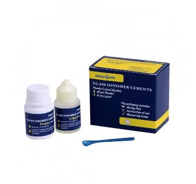 Easyinsmile Dental restoration Filling Materials Glass Inommer Cement With Power 20G Liguid 16ML for Restorative or Luting GIC