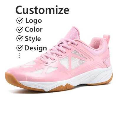 Supplier Customize Fashion Outdoor Casual Durable Anti-Slip Thick Bottom Badminton Shoes for Men
