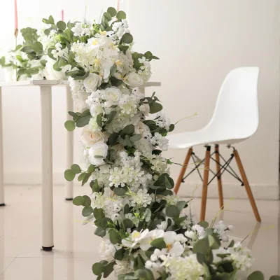 KCRF-039 New Design Hanging Flower Runner for Wedding Decoration