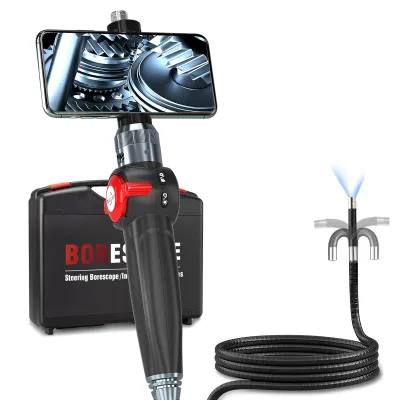 Ralcam 6.2MM 2 Way 360 Degree Steerable Borescope IP67Borescope Articulating Phone Android and IOS Viusal Borescopes ODM OEM