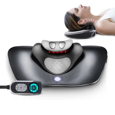 2025 High Quality Portable Shiatsu EMS Neck Cervical Physotherapy Massage New Year Gift Neck Shoulder Neck Decompression Machine
