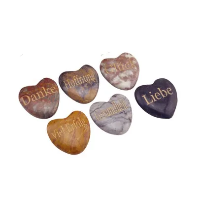 Stone Gifts Stone Heart Custom Engraving Symbol